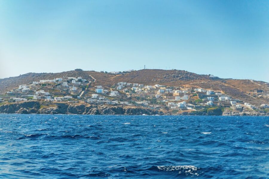 Mykonos Town: Archaeological Site of Delos Guided Day Trip - Walking the Main Street to Market Ruins