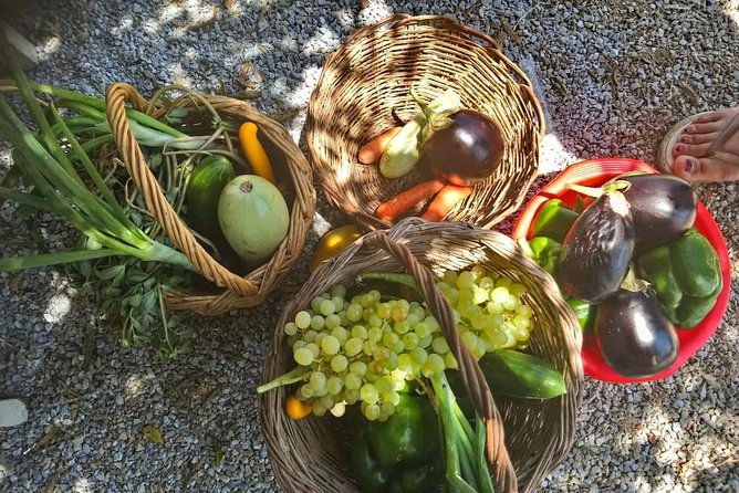 Naxos:Half-day cooking class at Basiliko - Start on a working family farm, then pick what you’ll cook