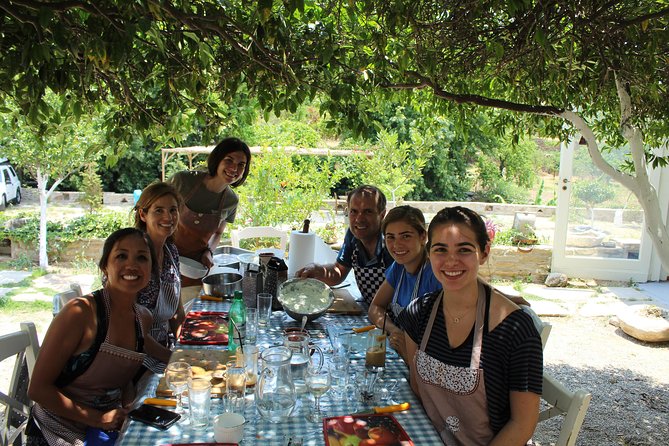 Naxos:Half-day cooking class at Basiliko - The cooking lesson: organic ingredients, real technique, and a menu you can repeat