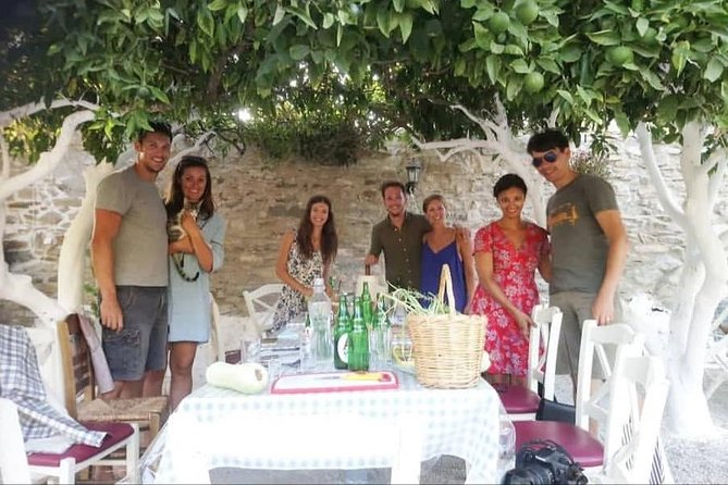 Naxos:Half-day cooking class at Basiliko - A walking break while dinner cooks, plus village stories