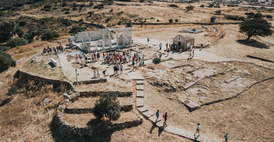 Naxos: Highlights Bus Tour with Free Time for Lunch and Swim - A Fast Route Through Naxos, from Gyroula to the Sea