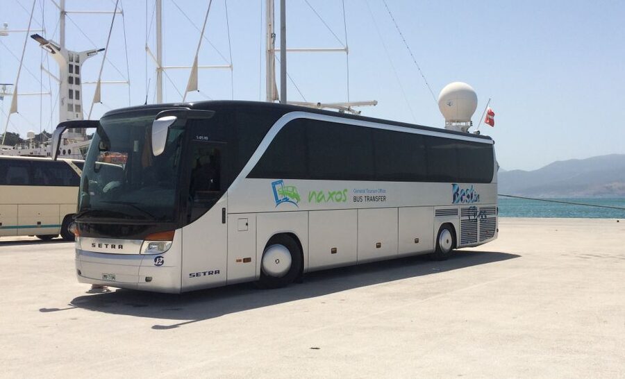 Naxos: Highlights Bus Tour with Free Time for Lunch and Swim - Olive Press Traditions and Pottery Craft in Damalas