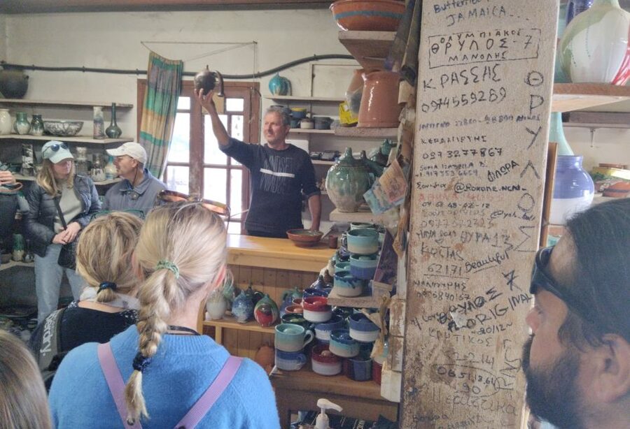 Naxos: Highlights Bus Tour with Free Time for Lunch and Swim - Chalki’s Venetian Architecture, Shops, and a Breather