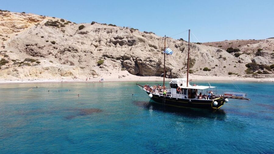 Naxos: Koufonissia and Rina Cave Boat Trip with BBQ - Rina Cave: Clear Water, Snorkeling Gear, and the Brave-Face Moment