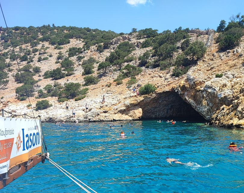 Naxos: Koufonissia and Rina Cave Boat Trip with BBQ - Ano Koufonissia: Three Hours of Island Wandering That Doesn’t Feel Rushed