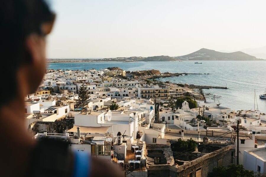 Naxos: Naxos Town Food Tour with Tastings and Wine - Olive oil at a Medieval cellar stop, plus a high-view moment