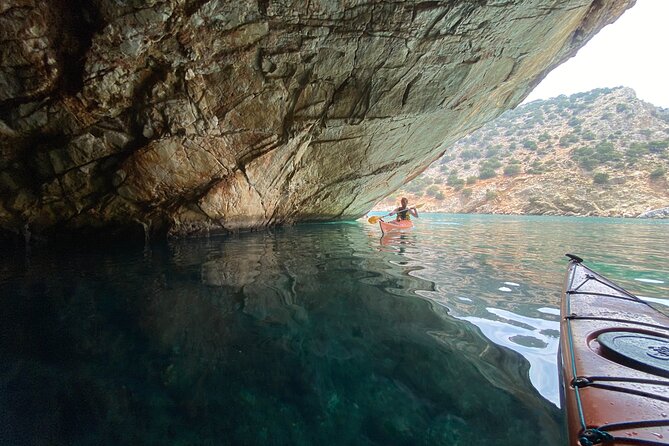Naxos: Rhina Cave Sea Kayaking Tour - The 4.5 hours: a doable outdoor plan with real water time