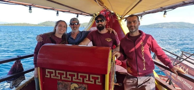 Nydri: Sailing Through History. Daily Cruise with Beach BBQ - The 300-year-old Orthodox church with handcrafted painting