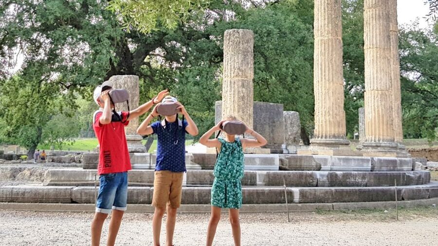 Olympia: The Famous VR Glasses Tour with Audio Guide - Why VR glasses work so well at Ancient Olympia ruins