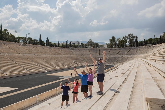 Olympic Games Small-Group Workout and Race in Athens - Racing the Marble Track Inside Panathenaic Stadium