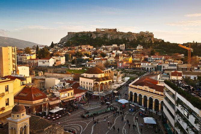 Panorama of Athens in 6 hours - Acropolis first: Propylaea, Athena Nike, Parthenon, and Erechtheion
