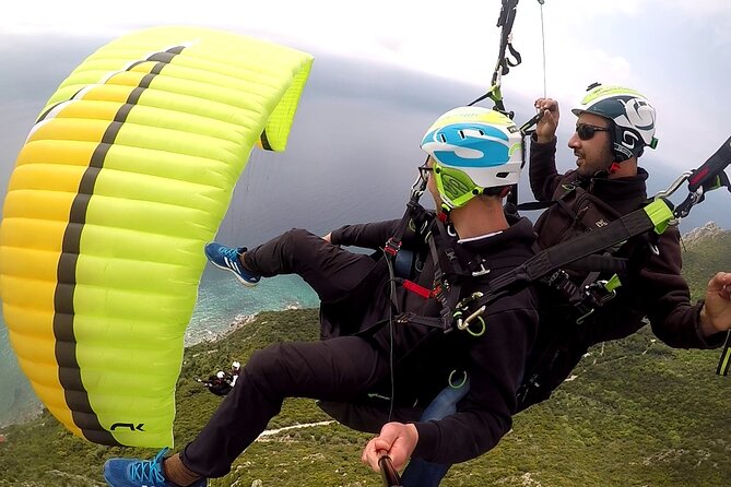 Paragliding Tandem Flight in Corfu - How the flight timing works, and why wind runs the show