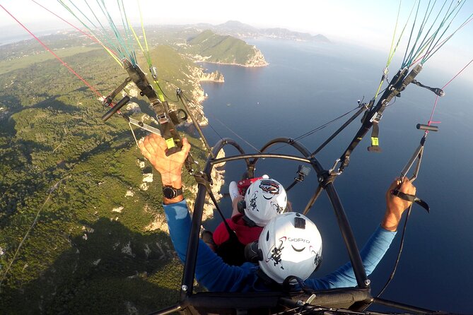 Paramotor Trike Flight at Corfu - Pelekas to Paleokastritsa Views, What You Should Expect to See
