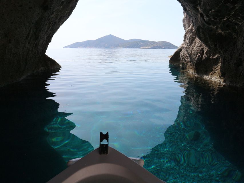 Paros: Full-Day Small Boat Rental with Self-Driving - Livadi: a relaxed swim stop that resets your energy