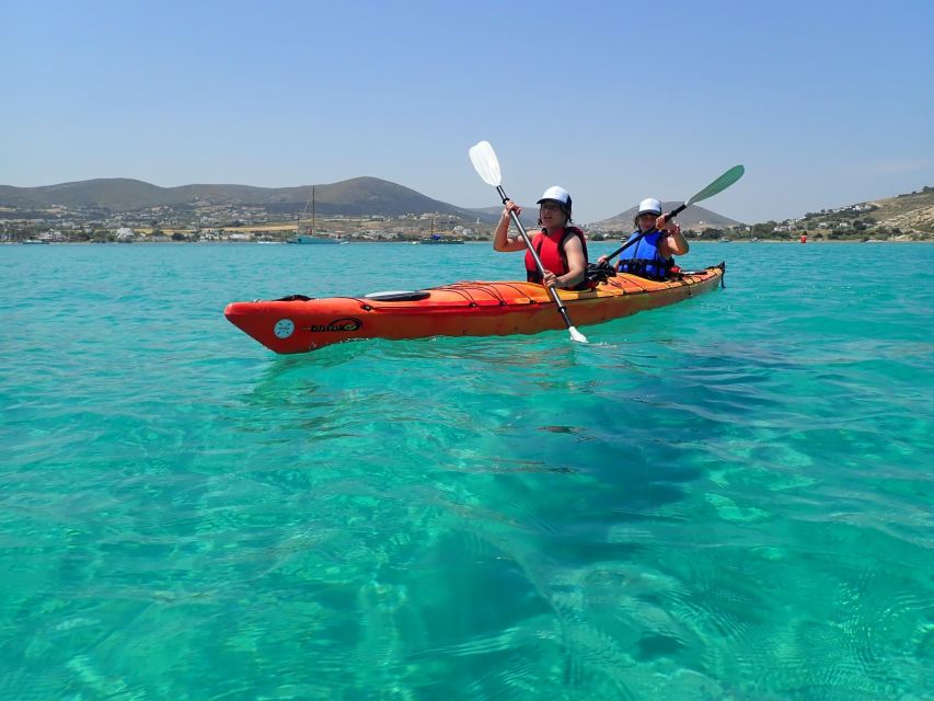 Paros: Sea Kayak Trip with Snorkeling and Snack or Picnic - Meet at the Beach, Get Your Paddle and Safety Setup Fast
