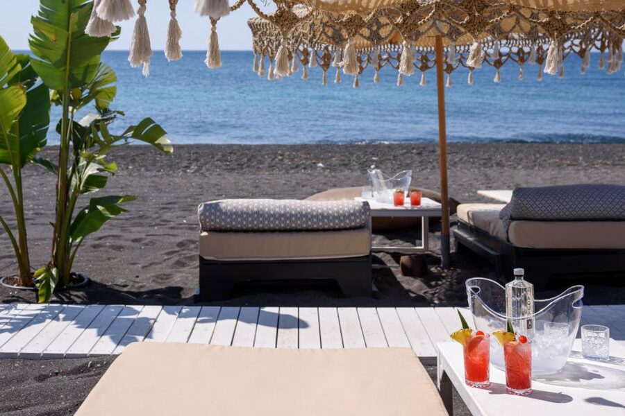 Perivolos Beach: Sun-Bed Experience FortyOne Bar Restaurant - Value check: is $117 a good deal?