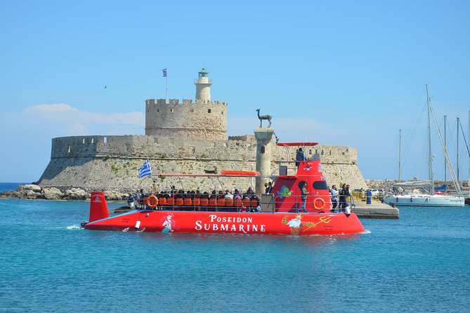 Poseidon Submarine At Mandraki Harbor - How the submarine experience feels at Mandraki Harbor