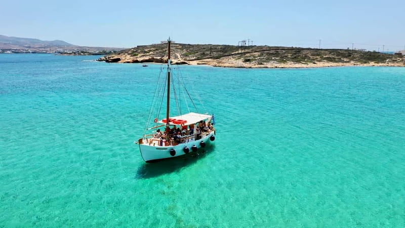 Pounta: Paros & Antiparos Cruise, Swimming & Seafood Lunch - Getting on Board in Pounda: Timing, Boat Feel, and What You Bring