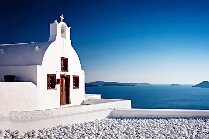 Private Half-Day Sightseeing Tour of Santorini - Imerovigli viewpoints: Skaros Rock, volcano views, and calmer energy