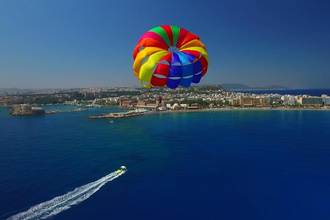 Private Parasailing at Rhodes Elli Beach - Private Group Time: Sharing the Ride Without the Crowd