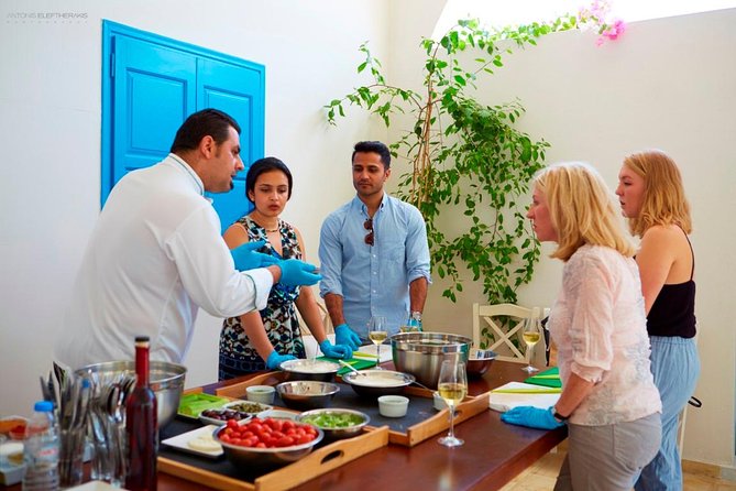 Private Santorini Cooking Class & Wine Tasting Tour - Estate Argyros and Santo Winery: Two tasting stops with different vibes