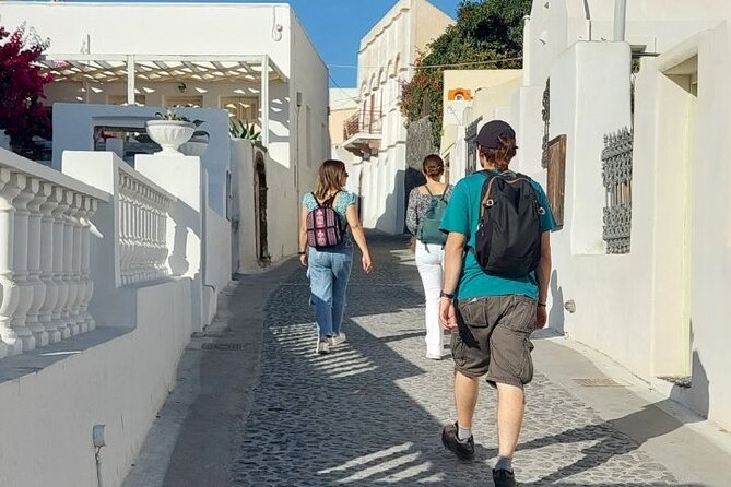 Private Tailor-Made Santorini Tour with Local Driver - Emporio and its windmills: medieval walls and pirate-proof habits