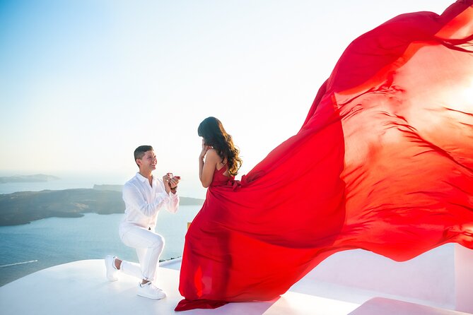 Professional Flying Dress Photoshoot In Santorini - Dress, wind, and footwear: practical tips that actually help