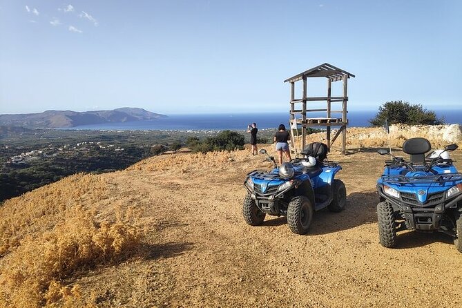 Quad ATV Safari from Georgioupolis Area - ATV driving setup: licensing, age, and how the quad works