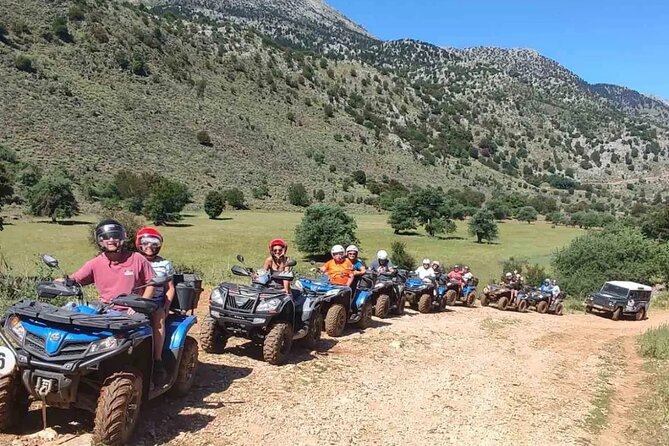 Quad ATV Safari from Georgioupolis Area - Stop one: Georgioupolis and the warm-up before the adventure