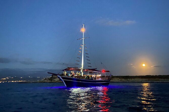 Queen Bee Sunset Cruise with Swim Stops and Dinner - The sailing plan: Argostoli to the Vardiani Islands area, plus swim time