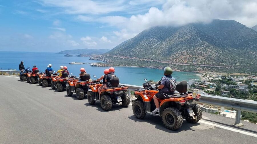 Rethymno Bali & Panormo:Quad Safari & visit Cave 57km 4hours - Quad Driving Time, Switch-Offs, and Group Control