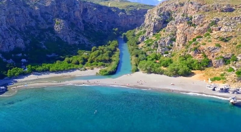 Rethymno/Chania: Preveli Beach and Kourtaliotiko Gorge Tour - Kourtaliotiko Gorge: Springs, Steps, and the Cold-Water Payoff