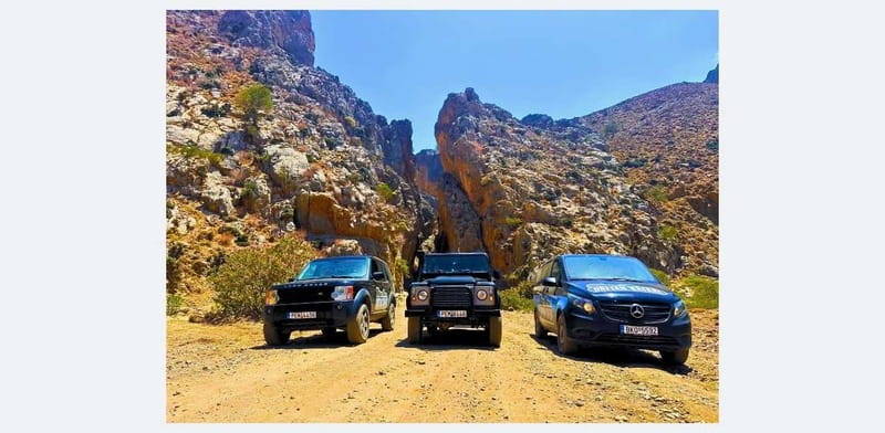 Rethymno: Full-Day Land Rover Safari to Preveli - Timing, fitness level, and what to bring for a comfortable day
