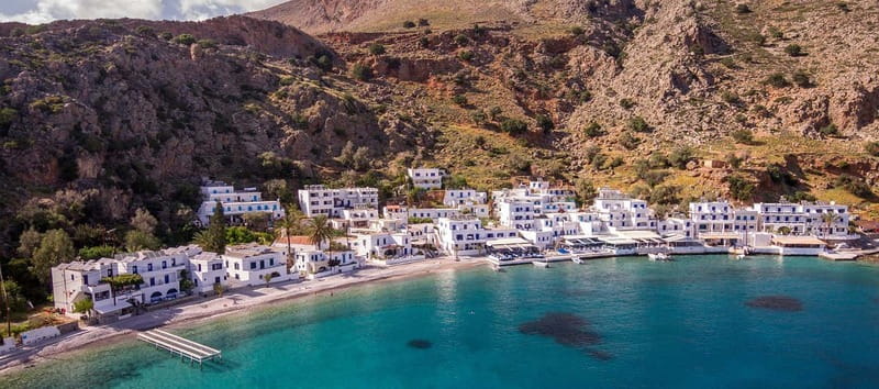 Rethymno: Glyka Nera, Loutro, & Sfakia Day Trip - Sfakia finale: a charming seaside village to close the loop