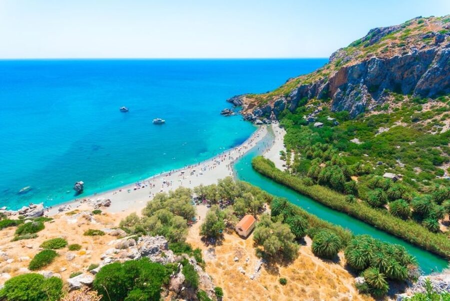 Rethymno: Preveli Beach Damnoni Beach Kourtaliotiko Day Trip - Damnoni Beach: a sandy warm-up with time to reset