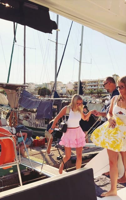 Rethymno: Sunset Catamaran Cruise - Sushi & Open Bar - When the sea is rough: what to expect and how to handle it