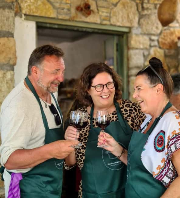 Rhodes: 1952 Farmhouse Cooking & Lunch with Unlimited Wine - Key points before you book