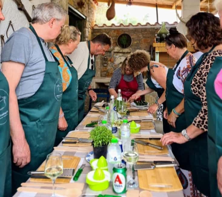 Rhodes: 1952 Farmhouse Cooking & Lunch with Unlimited Wine - What you will do in the kitchen (and what you might not)