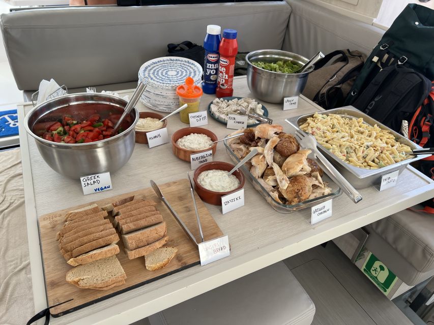 Rhodes: All-Inclusive Catamaran Cruise with Lunch and Drinks - What’s actually included: lunch, unlimited drinks, and real snorkeling basics