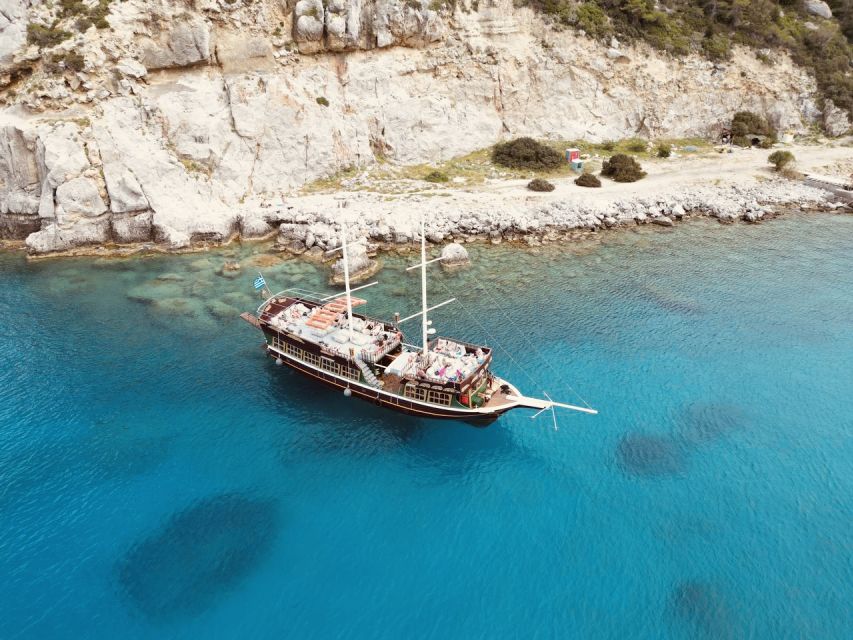 Rhodes: All Inclusive Day Cruise with BBQ & Unlimited Drinks - The all-day eating plan, from donuts to chocolate waffles