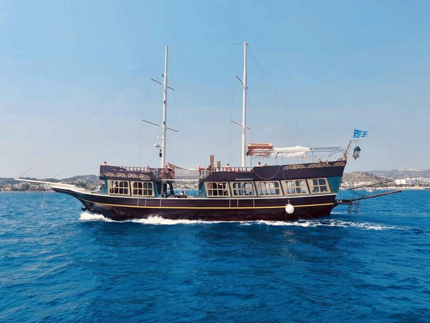 Rhodes: All Inclusive Day Cruise with BBQ & Unlimited Drinks - Kallithea Springs: your first real swim stop