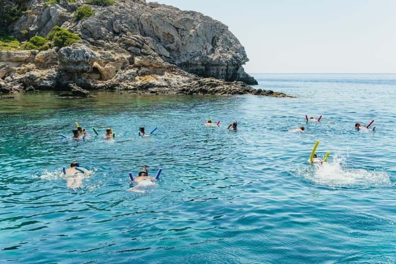 Rhodes: Anthony Quinn, Ladiko and Caves All-Inclusive Cruise - A Rhodes Catamaran Cruise That Actually Fits Into Your Day