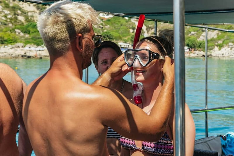 Rhodes: Anthony Quinn, Ladiko and Caves All-Inclusive Cruise - Anthony Quinn Bay: The “First Wow” Stop