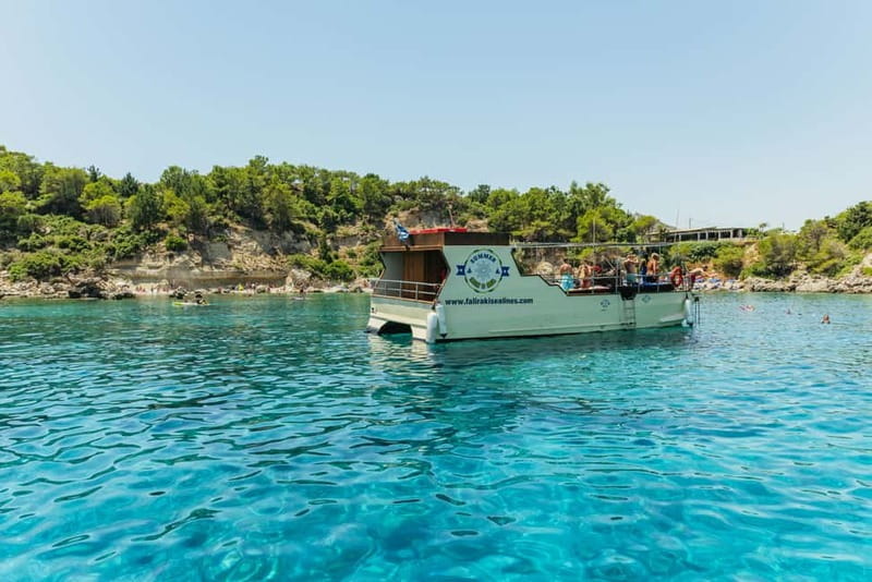 Rhodes: Anthony Quinn, Ladiko and Caves All-Inclusive Cruise - The “Soak Time” Between Stops: Why the One-Hour Cruise Leg Feels Good