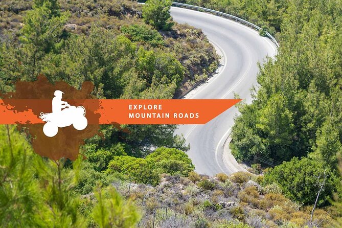 Rhodes ATV Quad Adventure Guided Tour 2 or 1 person on 1 Quad - Key things to know before you go