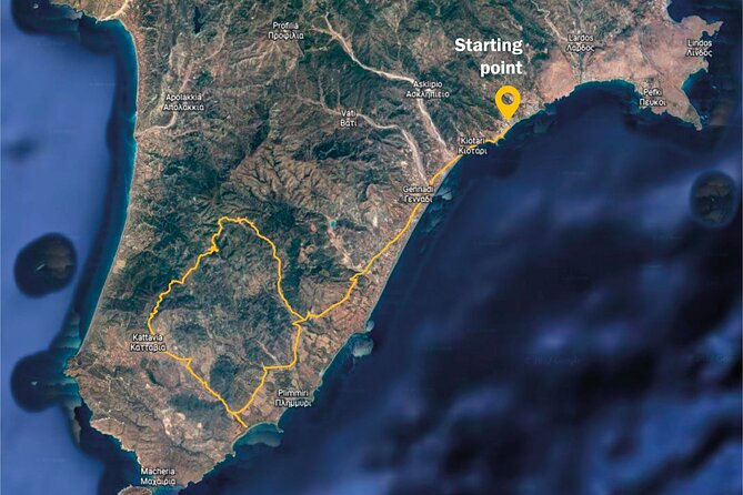 Rhodes ATV Quad Adventure Guided Tour 2 or 1 person on 1 Quad - South Rhodes on an ATV, with safety that actually matters