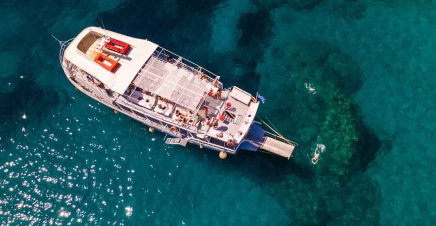 Rhodes: Bay to Bay Swim Cruise with Greek Buffet and Wine - Anthony Quinn Bay: The Best Water Stop for Many People