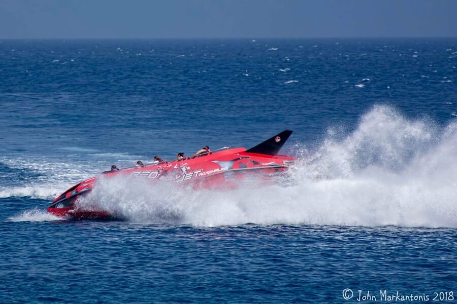 Rhodes: Beaches Trip by Jet Boat with Snorkeling and Drinks - Santa Marina Rhodes, the second swim that keeps the trip balanced