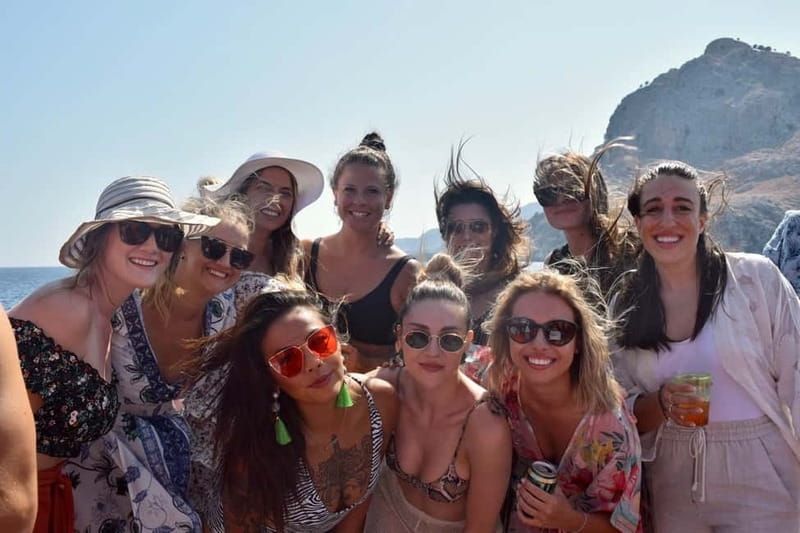 Rhodes: Boat Party Cruise with Live DJ - Key things I’d circle on your Rhodes map