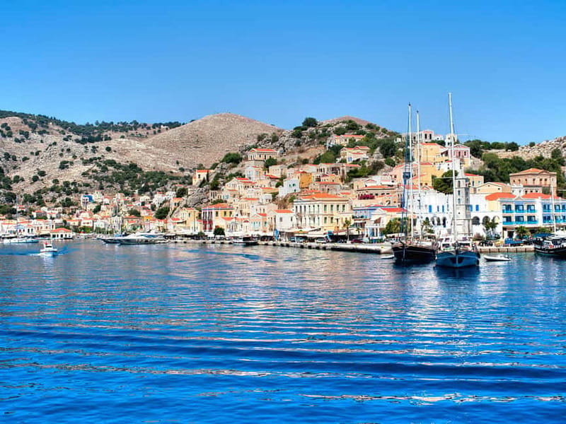 Rhodes: Boat trip to Symi island with swimming at St. George - Rhodes to Symi in one day: why this combo works